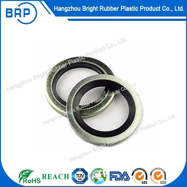 Viton Bonded Seal Rubber Seal Copper Washer