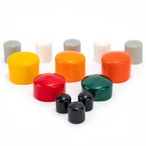 Caipíní Deireadh Rubair Inoiriúnaithe Le Stopáin PVC Agus Silicone